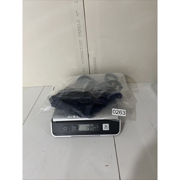 Karla Colletto Navy Blue & Black One Piece Zip Bathing Suit Women's Size 6 - Picture 9 of 9